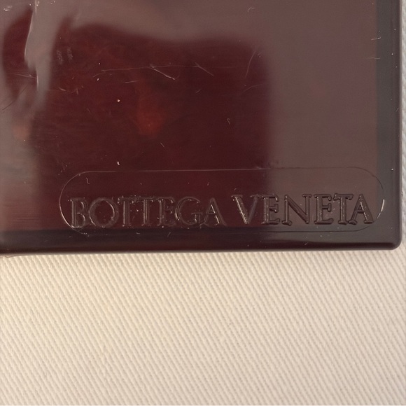 Bottega Venetta Vintage Faux Tortoise Shell Mirror - Picture 2 of 9